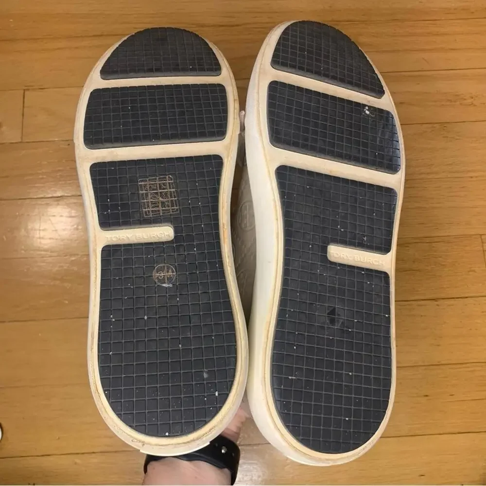 Tory Burch T Monogram Ladybug Sneaker in Fresh Clay - Size 9